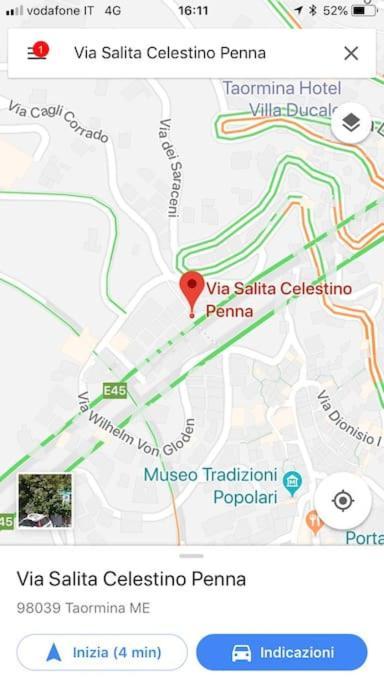 Taormina Casa Sarina Lejlighed Eksteriør billede